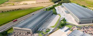 Work on 132,750 Sq Ft Logistics Facility starts at Symmetry Park Doncaster